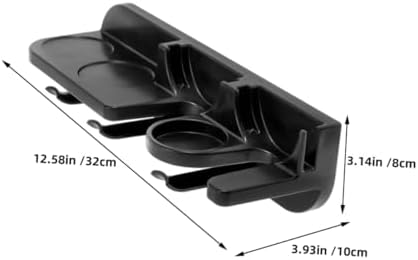 Mikinona Wall Mounted Espresso Organizer Rack for Coffee Machines No-drill Portafilter Holder with Dedicated Space for Tamper and Accessories for Coffee Bar and Kitchen Use - Image 2