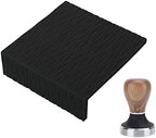 Silicone Coffee Tamper and Tamping Mat for Home Baristas 58mm Durable and Odorless Material (Black) - Image 5