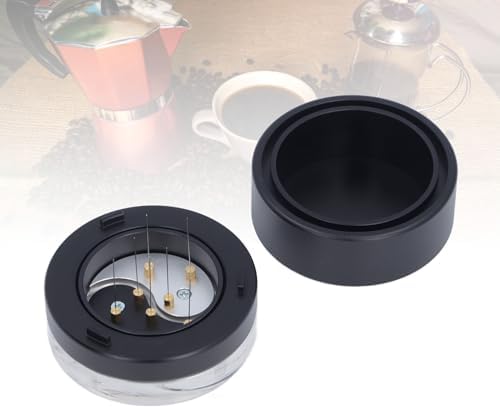 TANIQIACA 58mm Bearing Rotating Coffee Needle Distributor Stainless Steel WDT Tool Uniformly Break Up Coffee Clumps for Espresso Brewing - Image 5