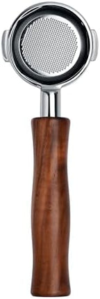 Normcore 58mm Bottomless Portafilter Fits WPM KD-310/330/410/510/Primus, Naked Portafilter with Genuine American Walnut Handle - Image 5