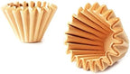 Coffee Filters Large Coffee Maker Filters Natural Unbleached Eco-Friendly Degradable Paper Basket - Image 5