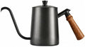 Generic Pour Over Coffee Kettle Gooseneck Spout Stainless Steel Body With Embossed Water Level Marks Secure Fitting Lid Comfortable Grip Handle For Consistent by Unknown