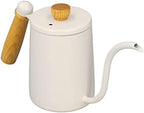 Gooseneck 20 Oz Pour Over Coffee Kettle (White) - Image 3