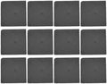 12pcs Natural Stone Coasters, Non-Slip Whiskey and Wine Glass Pads by PRETYZOOM