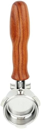 Coffee Portafilter 54mm Double Spout Stainless Handle by Unknown