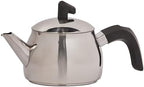Karaca Belinay Teapot Set Silver Black, Medium Teapot, 18/10 Stainless Steel, Teapot/Lid (1 lt, 2.20 lb), Tea Kettle (1.6 lt, 3.5 lb), Suitable for Induction - Image 5