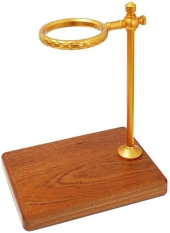 Coffee Stand Manual Dripper Holder Pour Over Rack Wooden Base Metal Support Adjustable Joint Stable Circle Suitable for home coffee lovers by Unknown