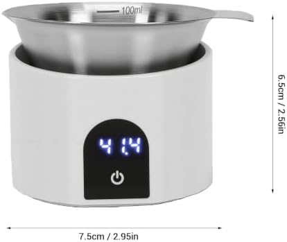 banapoy Coffee Bean Scale Set with Measuring Cup (White) - Image 7
