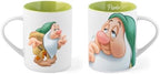 Home Disney New Bone China POP Mug Set of 12, 330cc - Snow White and the Seven Dwarfs Assorted Characters, Dishwasher and Microwave Safe - Image 6