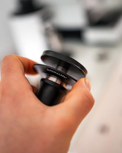 Normcore 53.3mm Espresso Tamper V5, Spring-loaded Coffee Tamper with Titanium Coating Flat Base, 6-Pressure Adjustment, Compatible with 54mm Breville Sage Portafilter, Black - Image 3