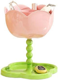 Key Bowl for Entryway Table, Pen Holder for Desk Cute-Sunglass, Jewelry, Makeup Organizer-Cupcake Stand for Candy, Cookies-Tea Bag & Coffee Bar Snack Organiser for Pantry Storage (Bowl Shaped-Pink) by Unknown