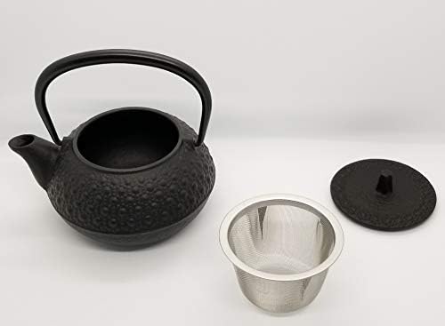 Iwachu 12803 Stainless Steel Kettle Teapot Type 3 New Turtle Shell Black 0.32 L No Enameled Direct Flame Compatible Nambu Ironware - Image 4
