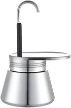 Stainless Steel Moka Pot for Espresso, Single Spout Stovetop Coffee Maker, Italian Caffettiera for Rich Flavor by Unknown