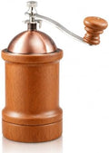 Manual Coffee Grinder, Hand Crank Burr Mill, 304 Stainless Steel & Ceramic, Easy to Clean Catch Cup, Ideal for Camping, Travel, and Office Brewing by Unknown