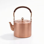 Menolana Copper Heating Vessel Cup Tea Mug Saucer Drinkware Bowl Body Open Top Metal Material Warm Suitable for home entertaining coffee corner shelf decor, Plain by Unknown