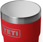 YETI Rambler 8 oz Insulated Coffee Mug with Lid - Stackable Double-Wall Vacuum Insulated Coffee Cup - DuraSip Ceramic Lining - Barista-Friendly Design - Stainless Steel - Dishwasher Safe - Image 5
