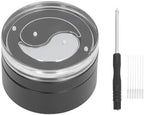 TANIQIACA 58mm Bearing Rotating Coffee Needle Distributor Stainless Steel WDT Tool Uniformly Break Up Coffee Clumps for Espresso Brewing by TANIQIACA