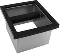 Coffee Knock Box, Coffee Grounds Container with Rubber Knock Bar by Unknown
