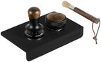 30lb Constant Pressure Coffee Tamper 51mm 53mm 58mm Espresso Flat Tampers with Calibrated Spring Loaded Barista Tool(58.5mm) - Image 7