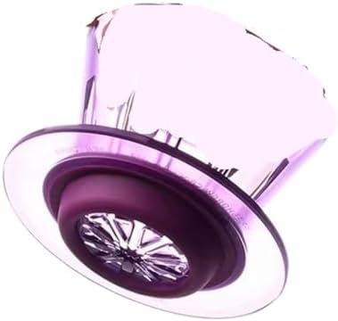 Fits 185 Cone Filter Papers Home Coffee Brewing Accessories,1025 Flat Bottom Coffee Dripper Pour Over Filter Cup(Lotus purple) by Unknown