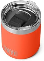YETI Rambler 10 oz Stackable Lowball 2.0, Vacuum Insulated, Stainless Steel with MagSlider Lid, Papaya - Image 4