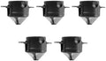 Foldable Portable Coffee Filter Coffee Maker Stainless Steel Drip Coffee Tea Holder Reusable Paperless Pour Over Coffee Dripper(5pcs Black) by Unknown
