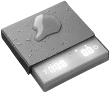 Professional Coffee Scale with Timer 0.1g for Pour Over Drip Coffee, 3 Modes Barista Scale for Kitchen Baking & Weighing (Compatible with Standard Coffee Makers)(White) by Unknown