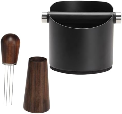 DIBTSA Espresso Knock Box and Espresso Coffee Stirrer WDT Distribution Tool by DIBTSA