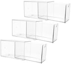 3pcs Acrylic Tea Bag Storage Box for Pantry Drawer Organizer by JOINPAYA