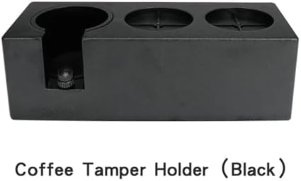 57mm 57.5mm Constant Pressure Elasticity Coffee Tamper Distributor Tool，Compatible For Lelit，Replacement Espresso Machine Accessory(57.5mm,Tamper Holder black) - Image 2
