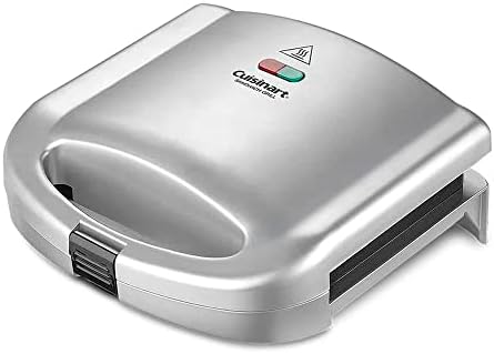 Cuisinart Sandwich Grill, Silver, WM-SW2N1NAS by Cuisinart