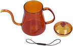 POCREATION High Borosilicate Glass Coffee Kettle, 600ml (Coffee) - Image 6