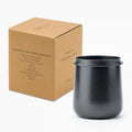CREMA Coffee Products 58mm Dosing Cup | Compatible with any 58mm Portafilters | Durable 100% Stainless Steel | Built-In Grinder Tab for Easy Transfer | Sleek, Mess-Free Design | Black Finish by CremaCoffeeProducts
