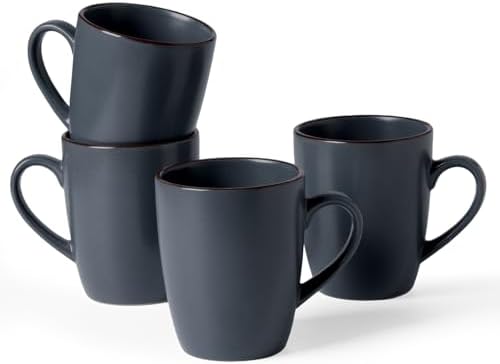 famiware Venus Coffee Mugs Set of 4, 13 oz Ceramic Stoneware Mug Cup Set by Famiware