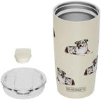 SERENGETI Australian Shepherd 20 Oz. Stainless Steel, Vacuum Insulated Tumbler with Spill Proof Lid - 3D Print - Insulated Travel mug for Hot or Cold Drinks (Australian Shepherd Tumbler) - Image 3