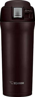 Zojirushi Stainless Steel Travel Mug, 16 oz, Dark Cocoa by Unknown