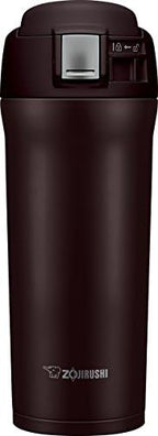 Zojirushi Stainless Steel Travel Mug, 16 oz, Dark Cocoa by Unknown