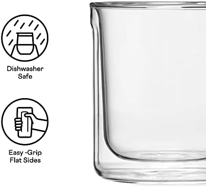 Corkcicle., Rocks Clear Glass 12 Ounce, 2 Count - Image 3