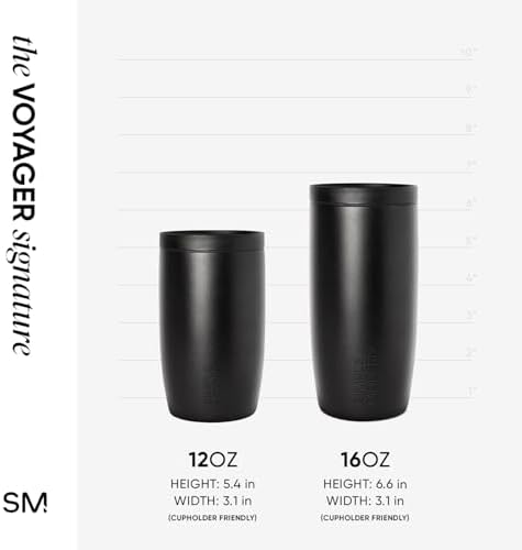 Simple Modern Insulated Travel Coffee Mug 360° Lid | 16oz | Striped - Image 7