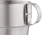 Stackable Stainless Steel Coffee Cups, Insulated Tea Cups with Stainless Steel Handle, Double Walled Insulated Coffee Mug, Keep Drinks Hot or Cold Longer, Metal Stand, Set of 6 - Image 5