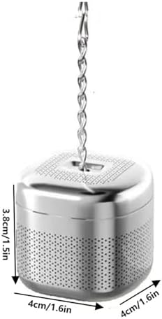 2pcs Stainless Steel Tea Infuser Ball Fine Mesh Loose Steeper Filter Strainer - Image 5