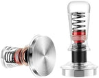 Espresso Coffee Tamper, Spring-loaded Calibrated Tamper With Premium Flat Stainless Steel Base, Acrylic Handle Tamper(58.5mm) by Unknown