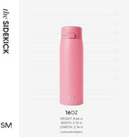 Simple Modern Ceramic Lined Insulated Coffee Tumbler | 16oz, Pink - Image 6