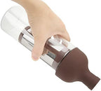 Cold Brew Coffee Wine Bottle, Double Layer Glass Coffee Pot with Stainless Steel Filter for Home Iced 1000ml - Image 3