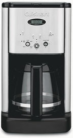 Cuisinart DCC-1200P1 Brew Central 12-Cup Programmable Coffeemaker Coffee Maker, Carafe, Brushed Chrome by Cuisinart