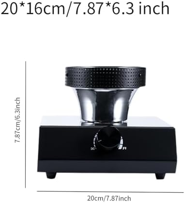 Elegant Stainless Steel Coffee Maker with Warming Technology, Black, as described - Image 3