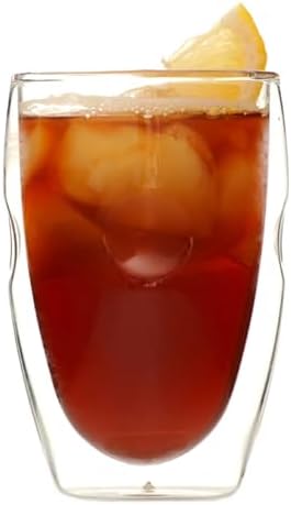 Moderna Artisan Series Double Wall 12 oz Beverage Glasses - Image 7