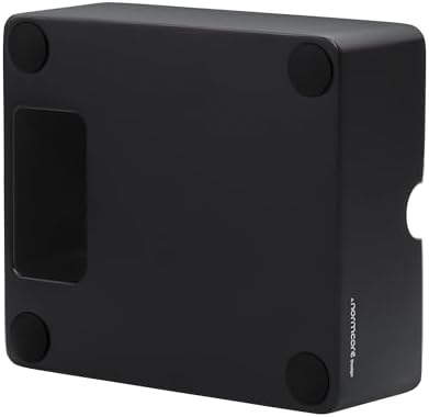 Normcore Compact Espresso Knock Box, Metal Coffee Knock Box, Heavy-Duty Knockbox, Anodized Aluminum, Espresso Accessories for Coffee Grounds, Black - Image 5