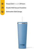 RTIC 28oz Everyday Tumbler, Insulated, Ceramic Lined, Denim - Image 2