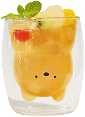 CB Japan UCA Dog Heat-resistant Glass, 9.1 fl oz (270 ml), Sweat Resistant, 2 Layer Structure, Microwave Safe, Dishwasher Safe, Heat Resistant Animal Glasses by Unknown